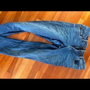 Garage skinny blue jeans women